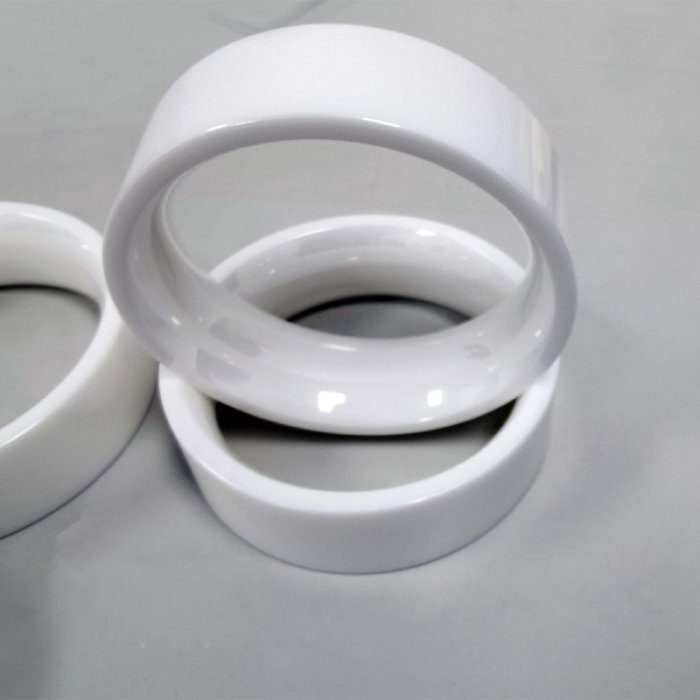 Wear-resistant zirconia ceramic ring