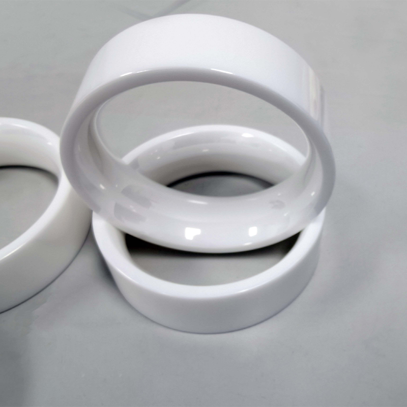Wear-resistant zirconia ceramic ring