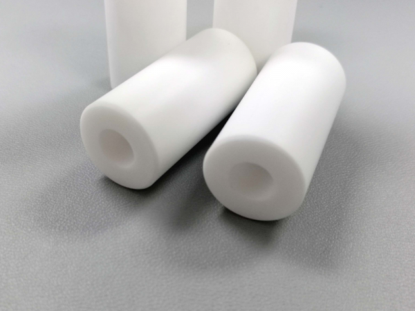 Machinable glass ceramic tube