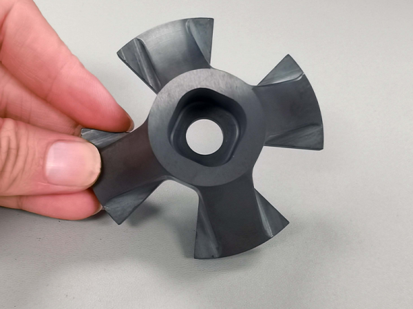 Ceramic stirring rotor-wear resistance 2
