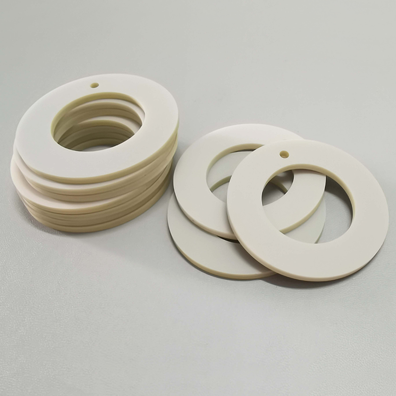 Aluminum nitride ceramic washers