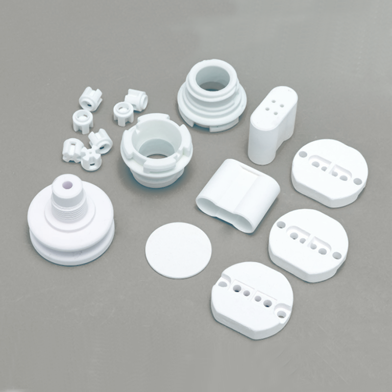 Precision ceramic parts formed by ceramic hot die casting