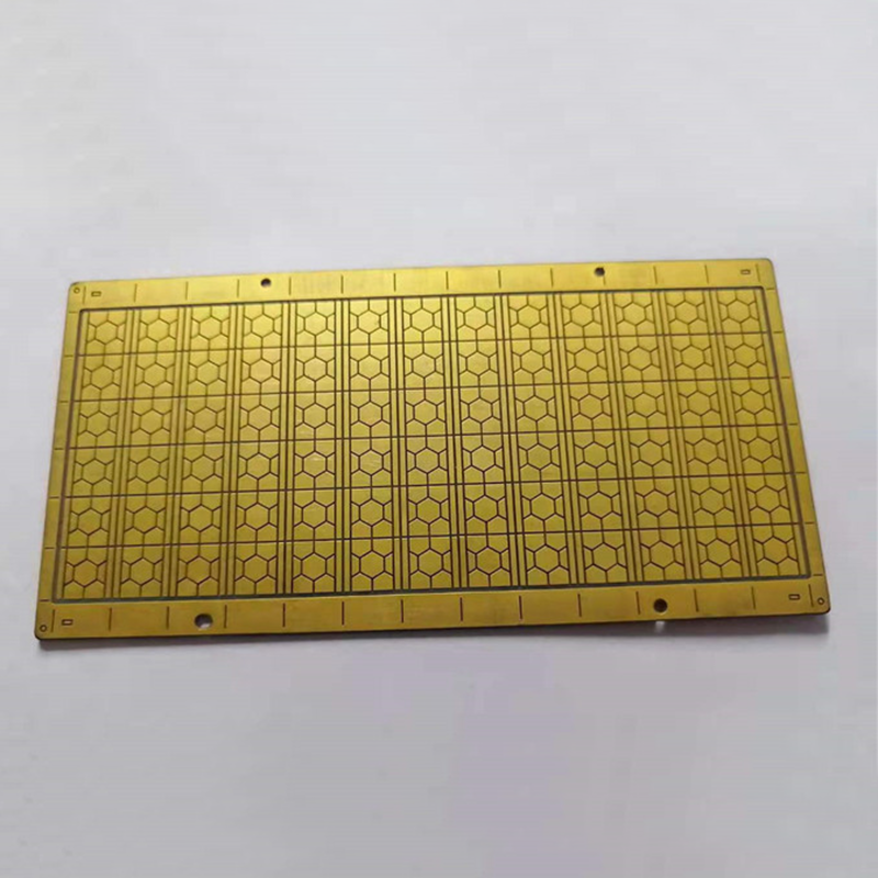 Plating on the surface of aluminum nitride ceramic substrate