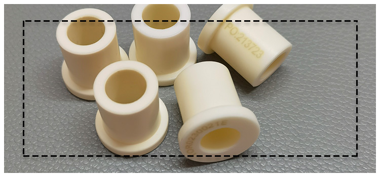 99.7% alumina ceramic bushings are custom-made