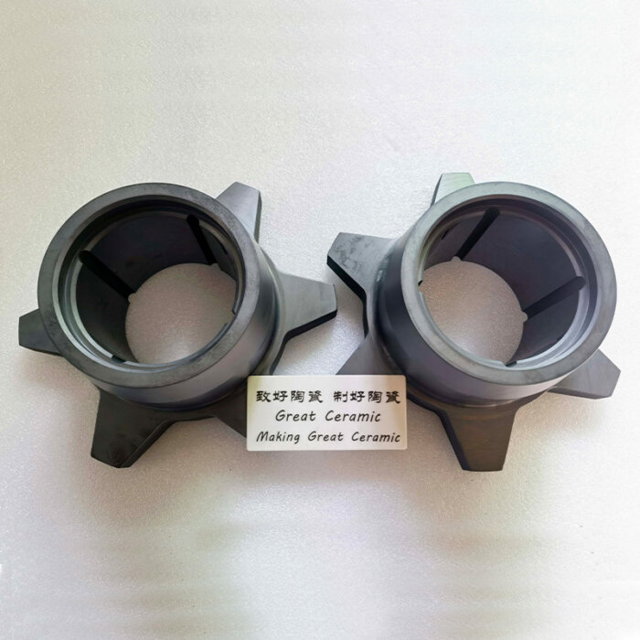 Custom silicon carbide ceramic impellers