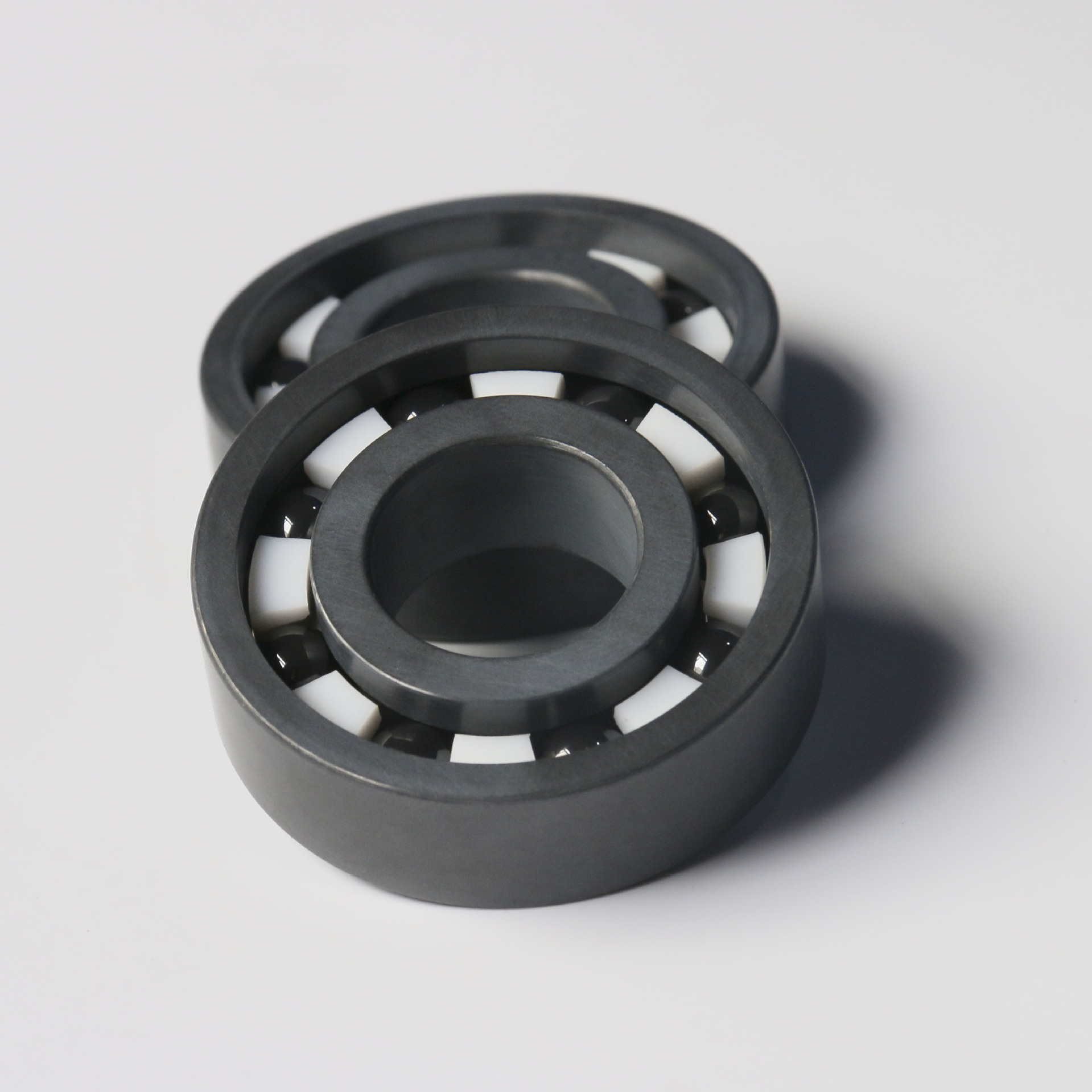 Wear-resistant silicon nitride ceramic bearings