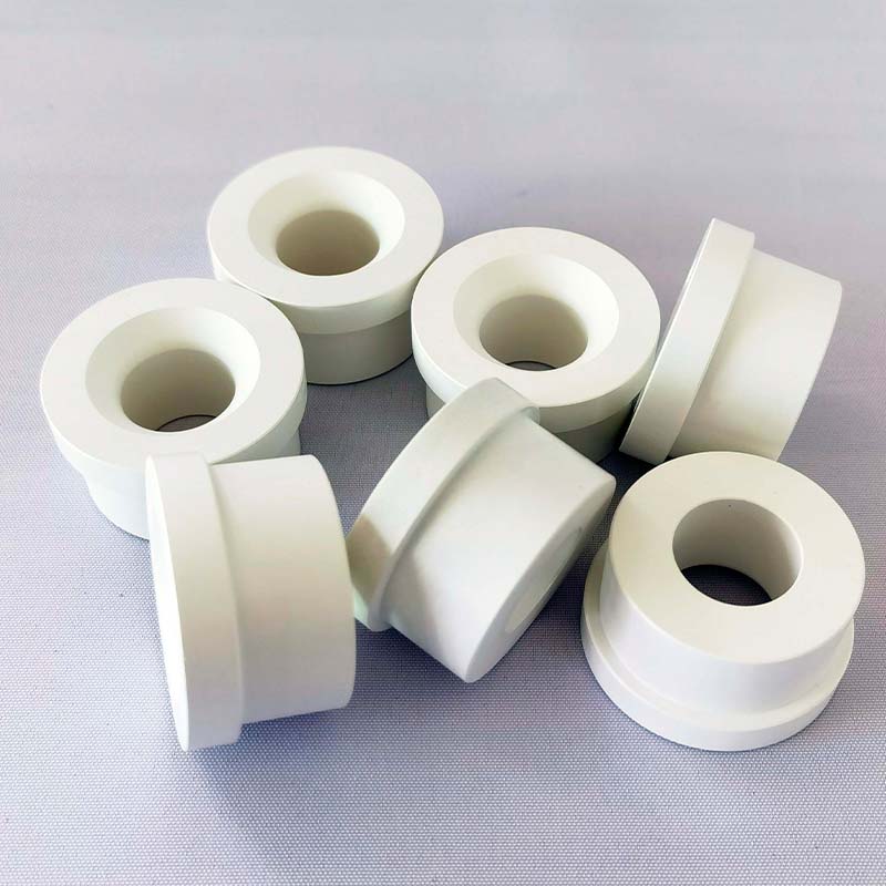 Custom processing of boron nitride ceramic insulating ring