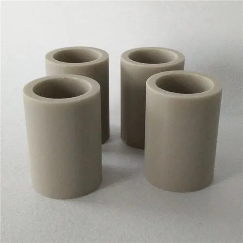 Aluminum nitride ceramic tube