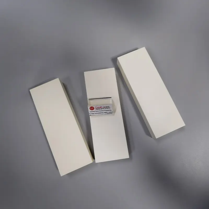 Lot De 10 Plaques Carrées Céramique Alumine 32x32x0.6mm - Isolantes Industrielles Haute Température