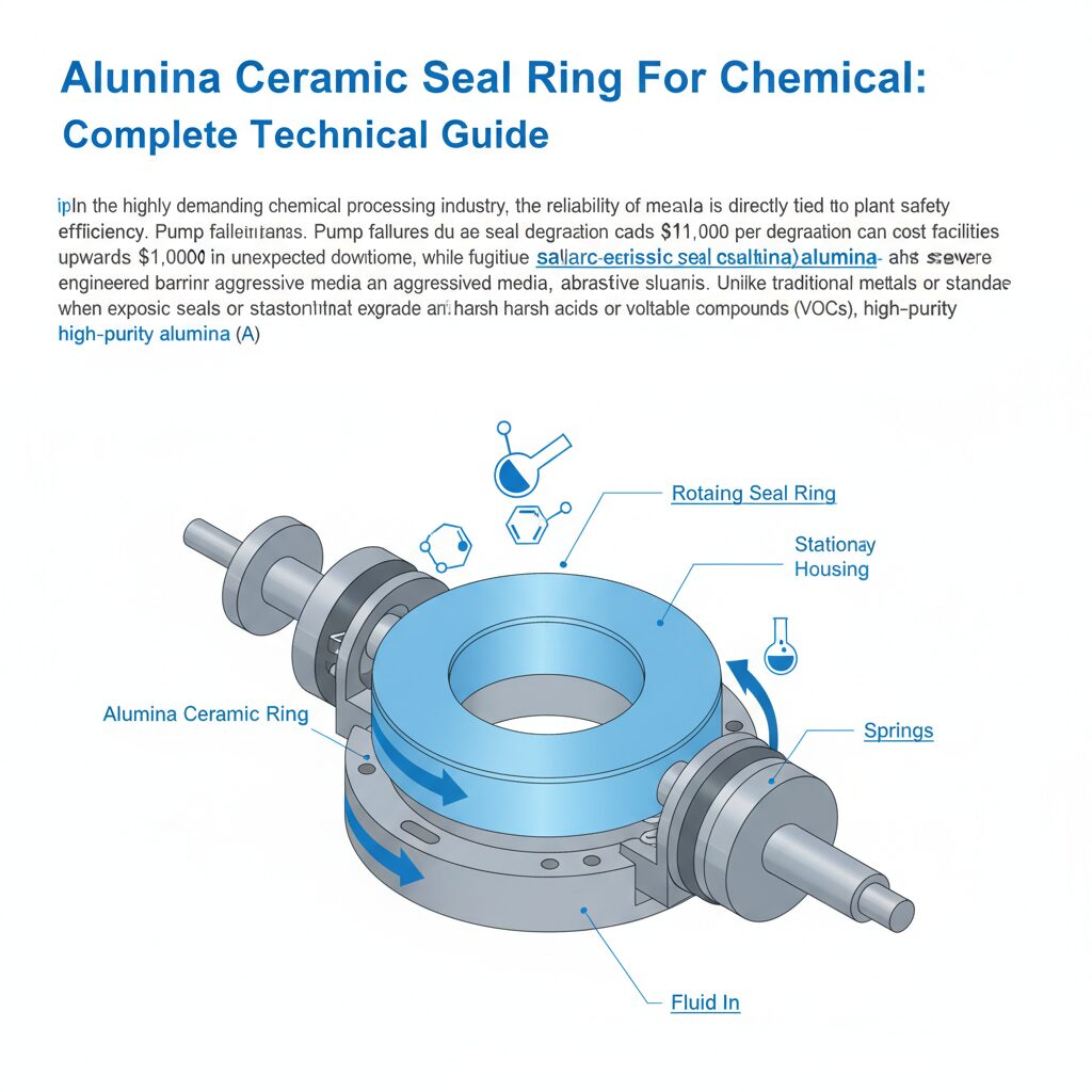 Alumina Ceramic Seal Ring For Chemical