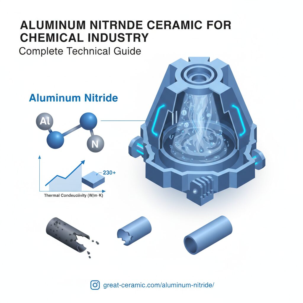 Aluminum Nitride Ceramic For Chemical Industry
