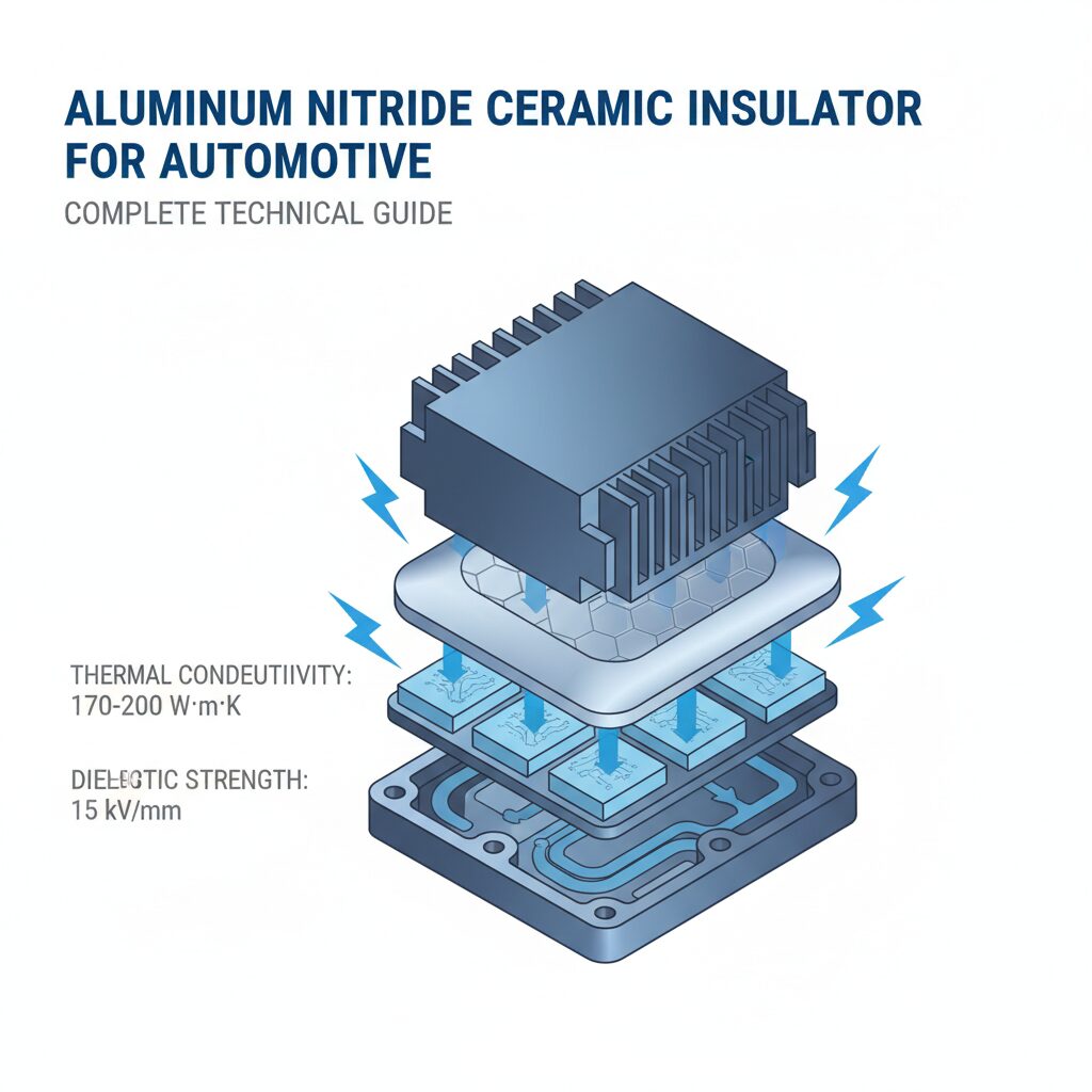 Isolante ceramico del nitruro di alluminio per l'automobile