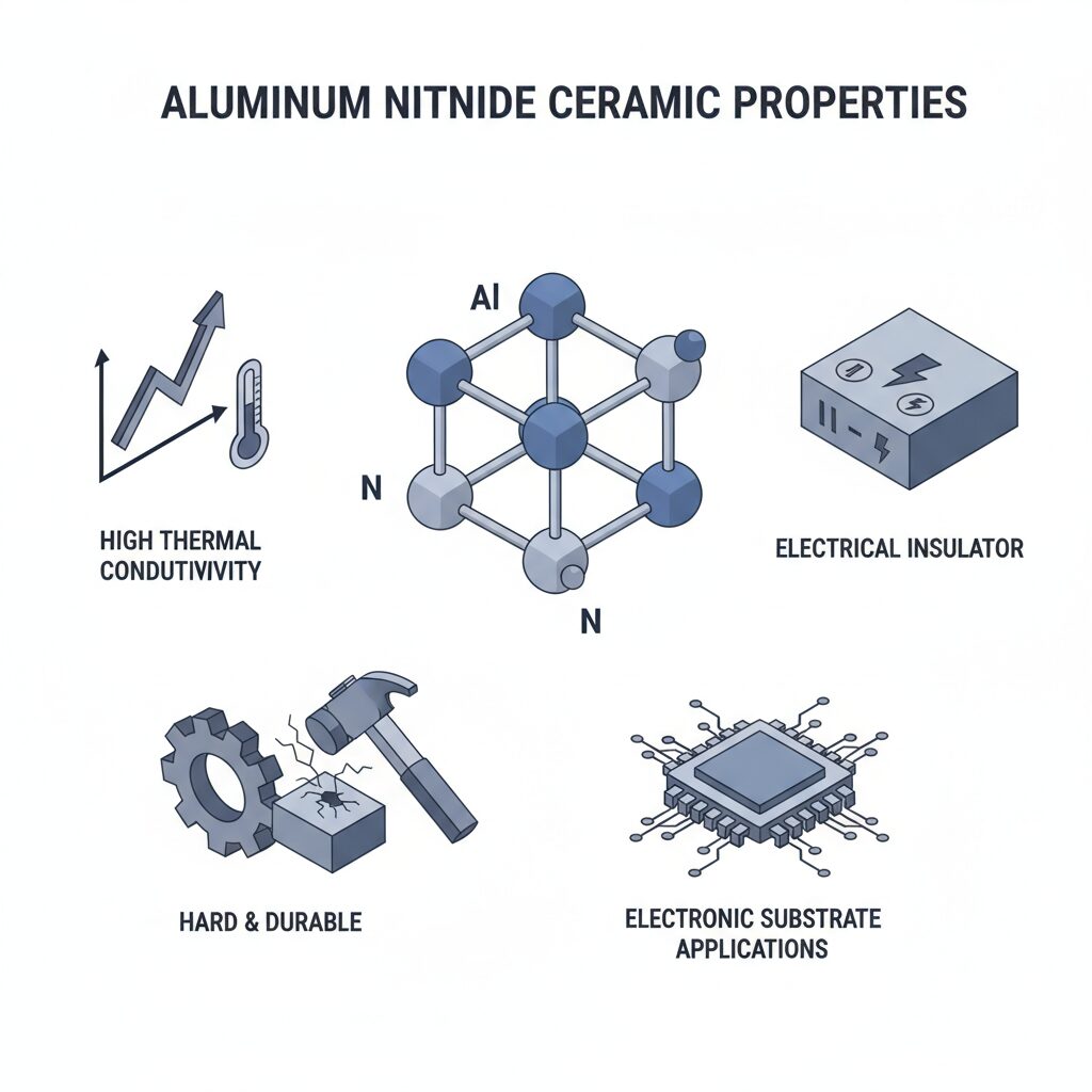 Eigenschaften von Aluminiumnitrid-Keramik