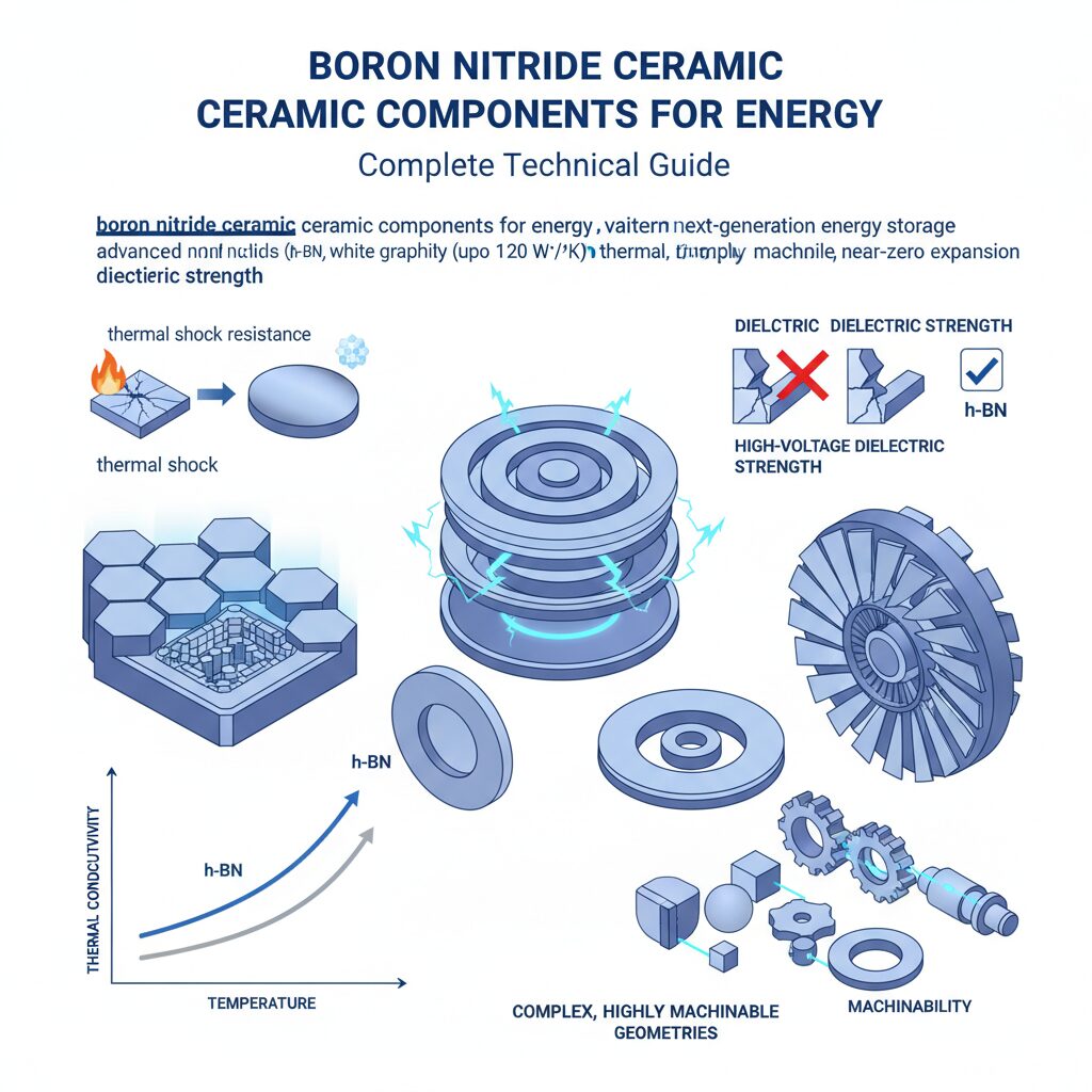 Boron Nitride Ceramic Ceramic Components For Energy