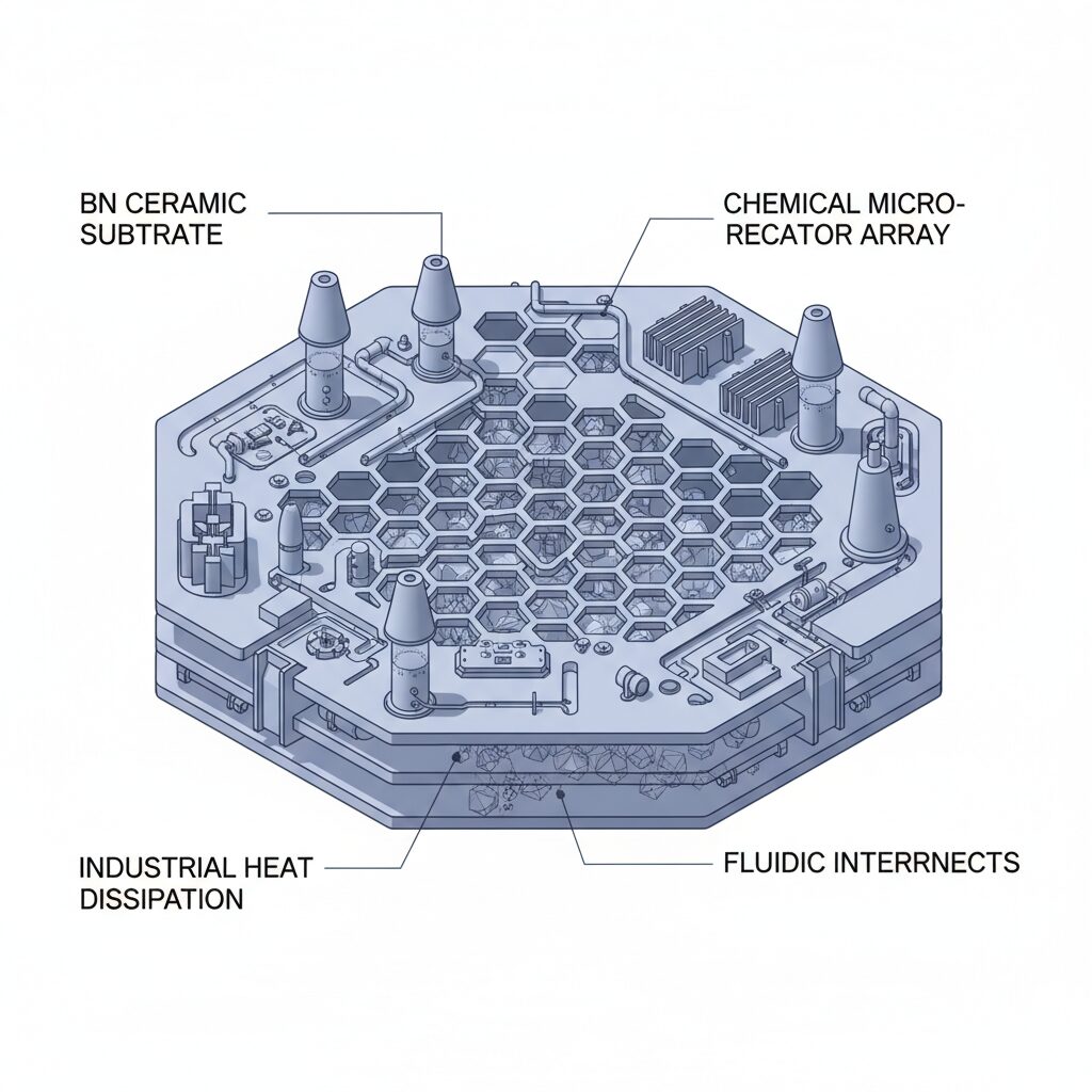Boron Nitride Ceramic Substrate For Chemical