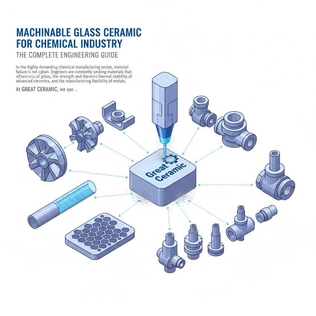 Machinable Glass Ceramic For Chemical Industry