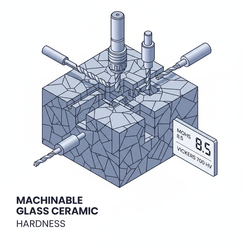 Machinable Glass Ceramic Hardness