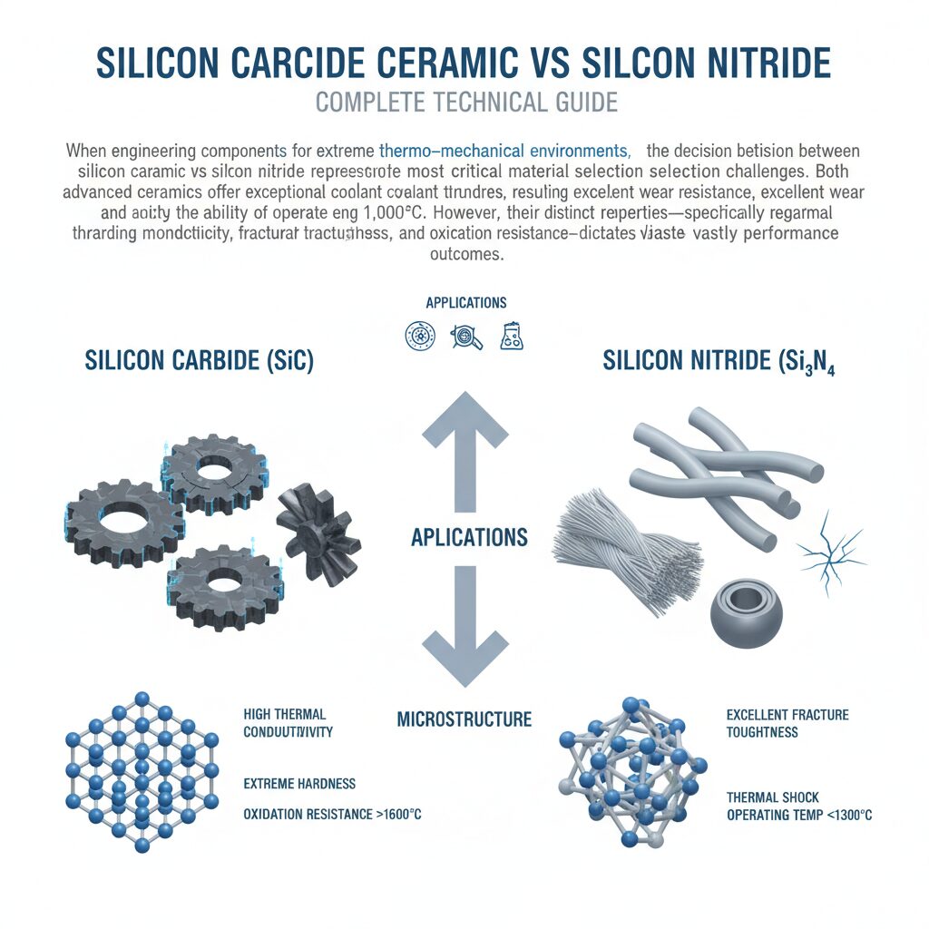 Silicon Carbide Ceramic Vs Silicon Nitride