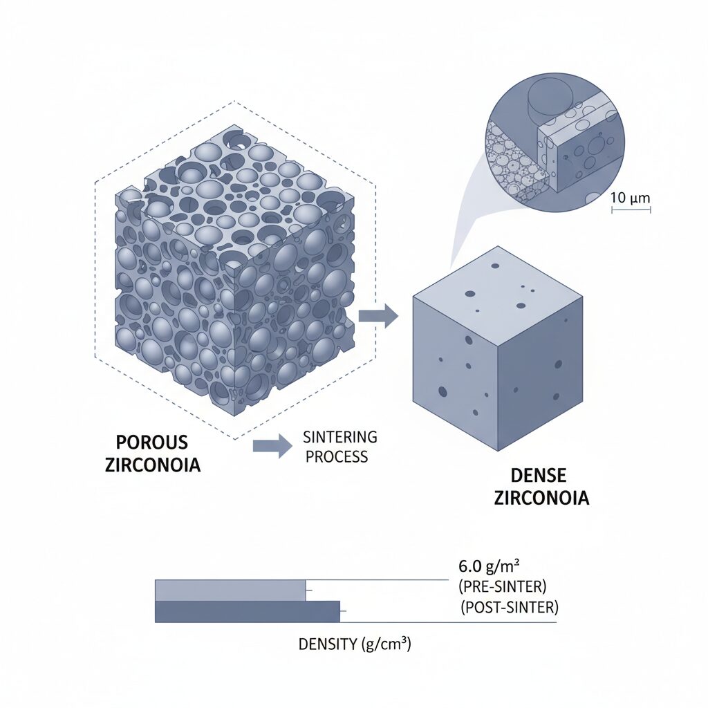 Zirconia Ceramic Density