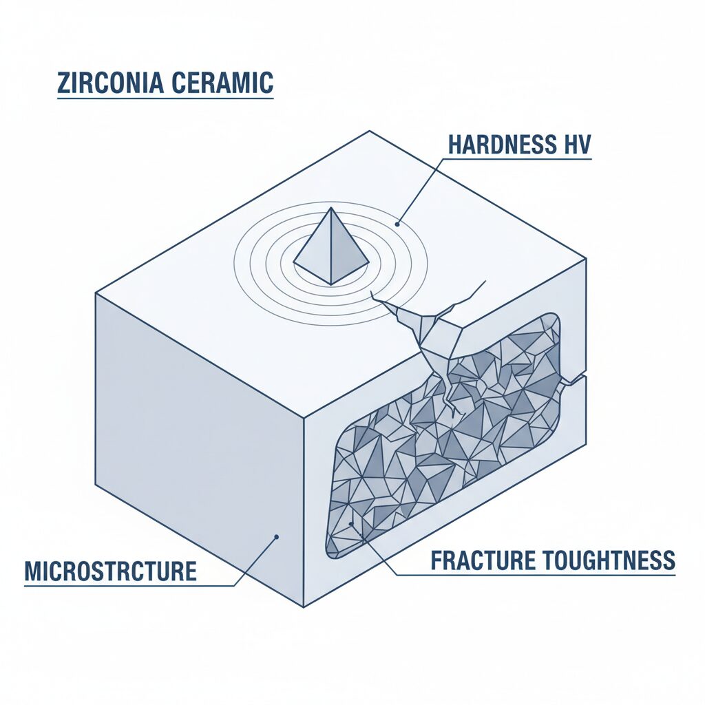 Zirconia Ceramic Hardness