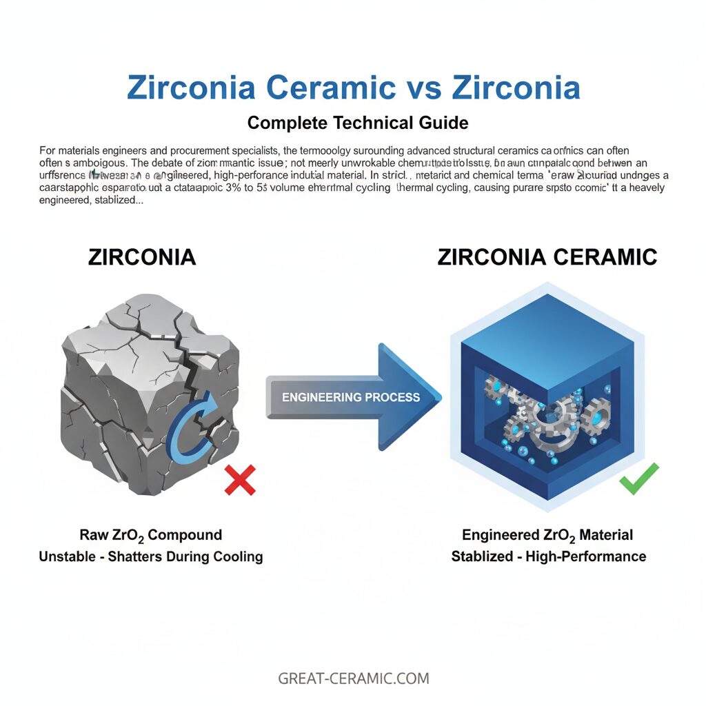 Zirconia Ceramic Vs Zirconia