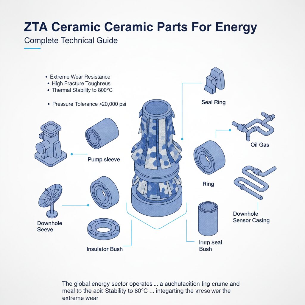 Zta Ceramic Ceramic Parts For Energy