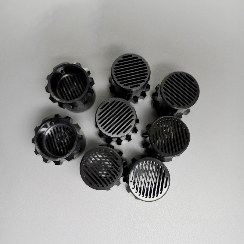 Black zirconia ceramic cavity - Zirconia ceramic structural components - Zirconia ceramic parts - Zirconia ceramic machinable components - Black zirconia ceramic tube - Zirconia ceramic threads1
