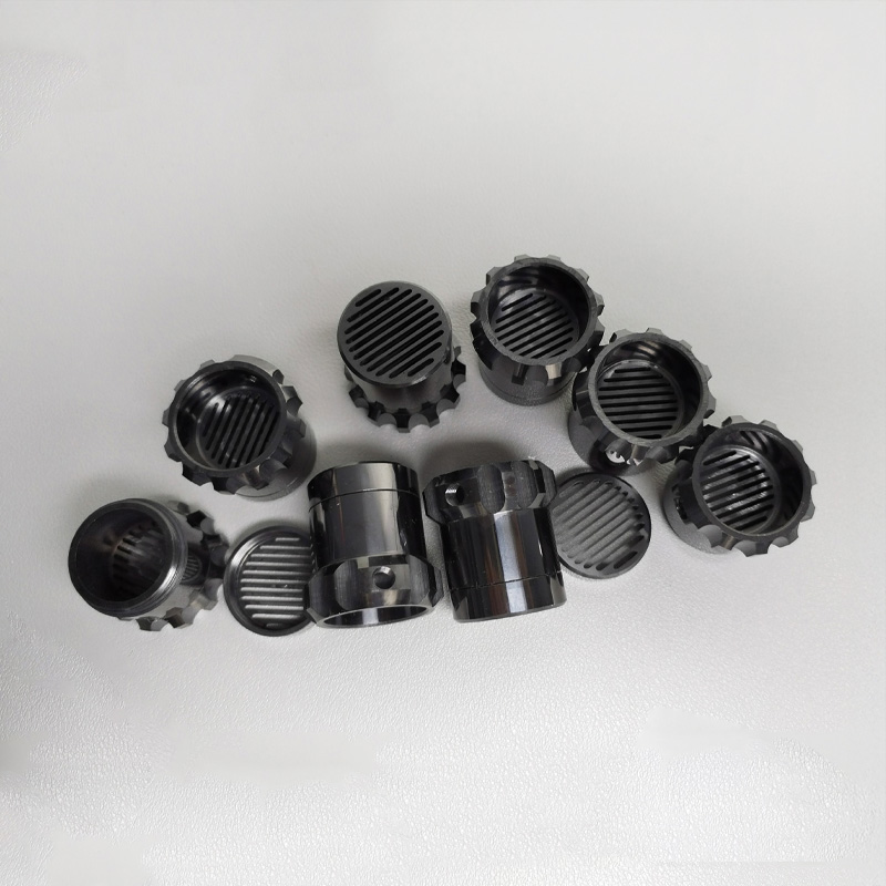 Black zirconia ceramic cavity - Zirconia ceramic structural components - Zirconia ceramic parts - Zirconia ceramic machinable components - Black zirconia ceramic tube - Zirconia ceramic threads2