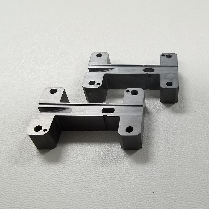 Silicon carbide ceramic irregular-shaped jig positioning block - silicon carbide ceramic structural parts - silicon carbide ceramic blocks - silicon carbide ceramic irregular-shaped parts - custom-made according to drawings3