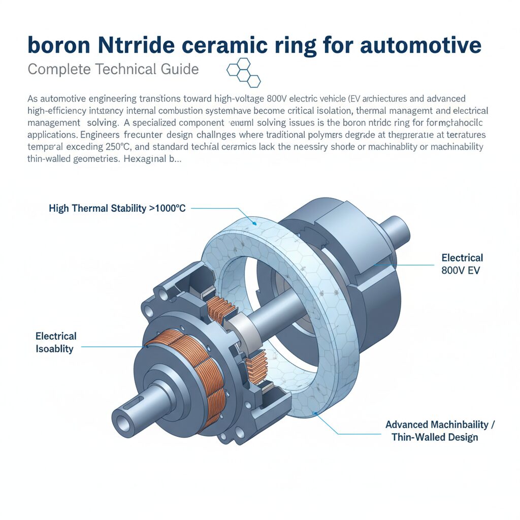 Boron Nitride Ceramic Ring For Automotive