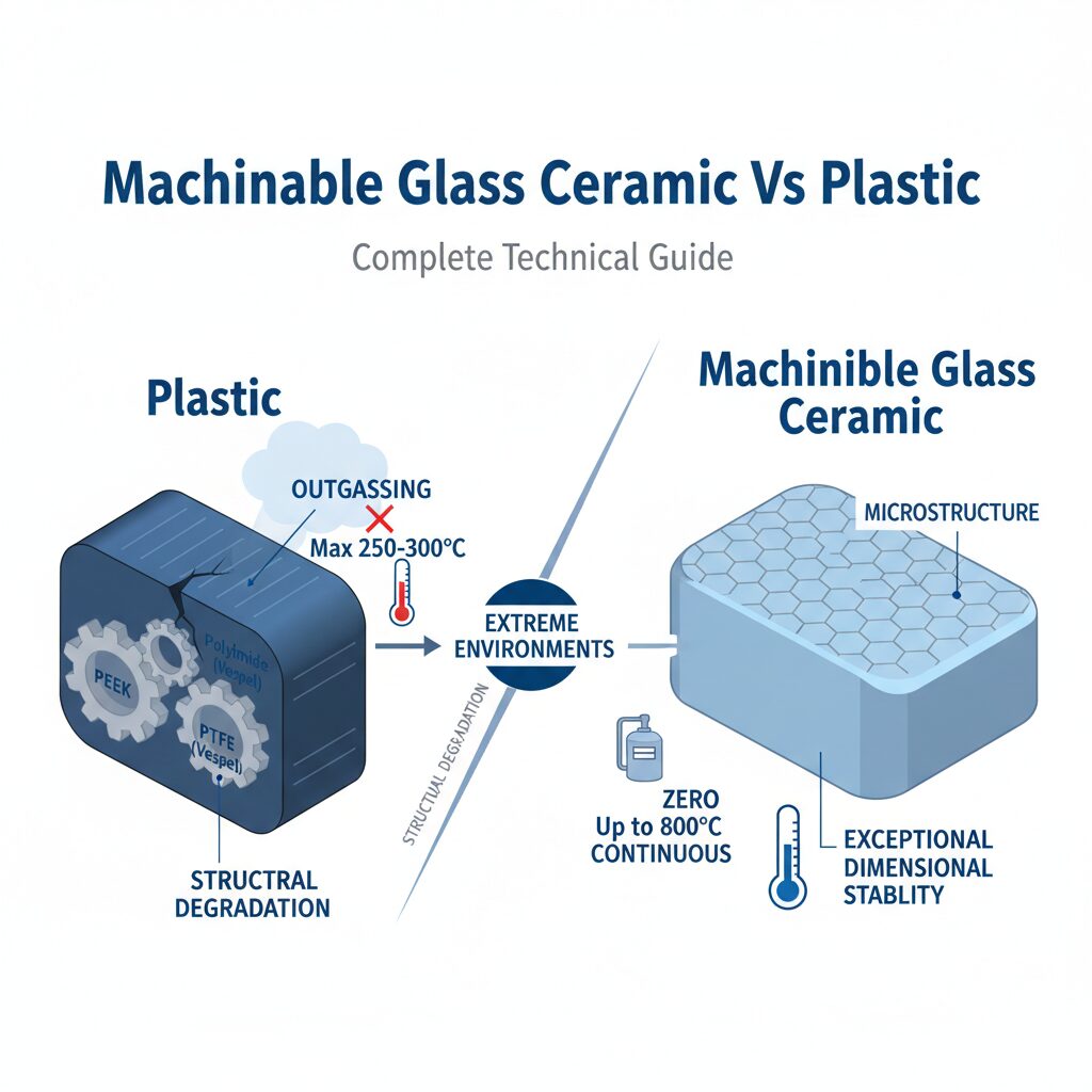 Machinable Glass Ceramic Vs Plastic