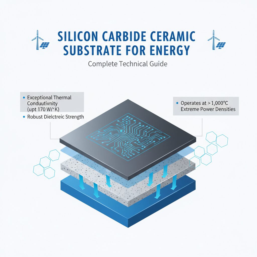 Silicon Carbide Ceramic Substrate For Energy